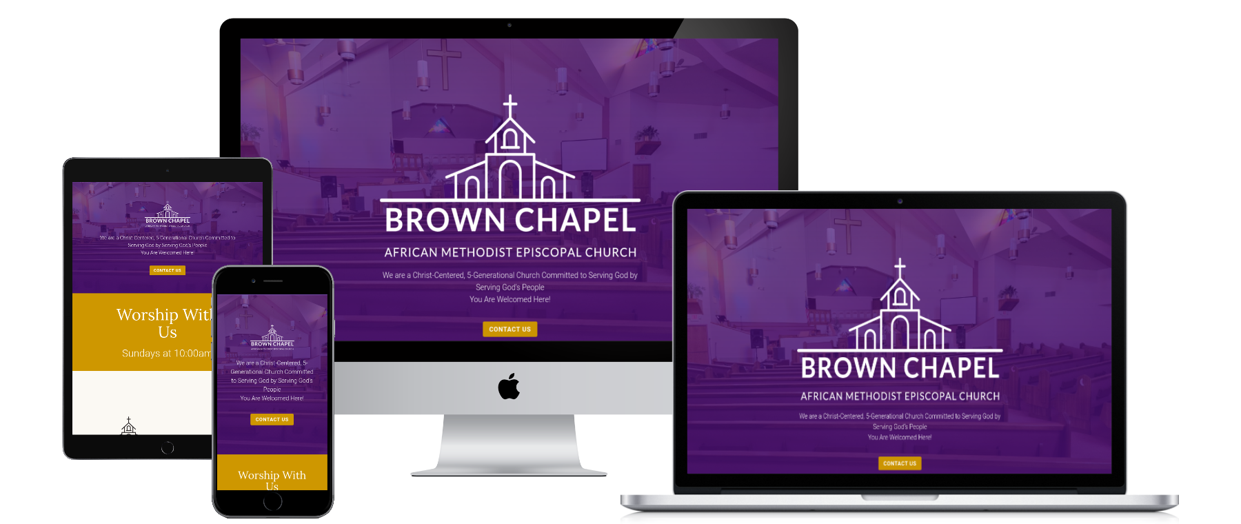 Brown Chapel website preview